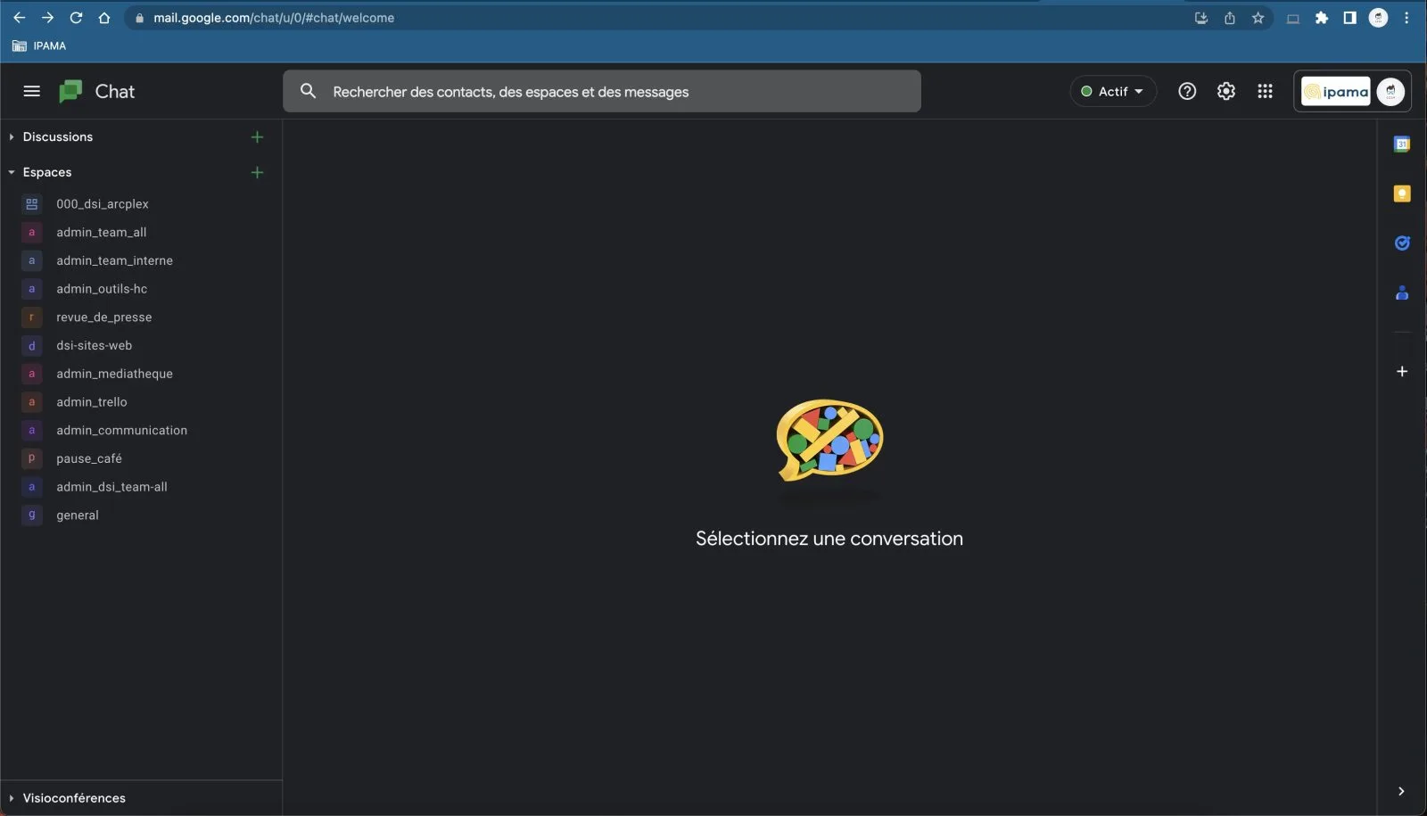 Utiliser Google Chat Ipama Utiliser Google Chat Ipama